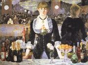 Edouard Manet a bar at the folies bergere France oil painting artist